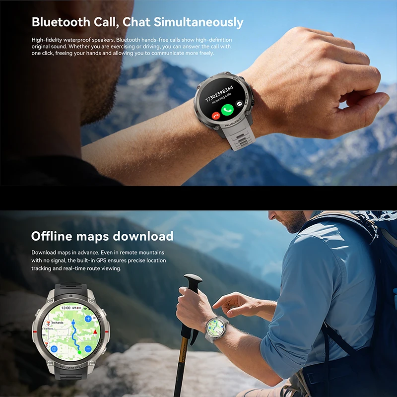 Sport-Smartwatch mit GPS, Offl – Outdoor Adventure World Bewertung und Preis