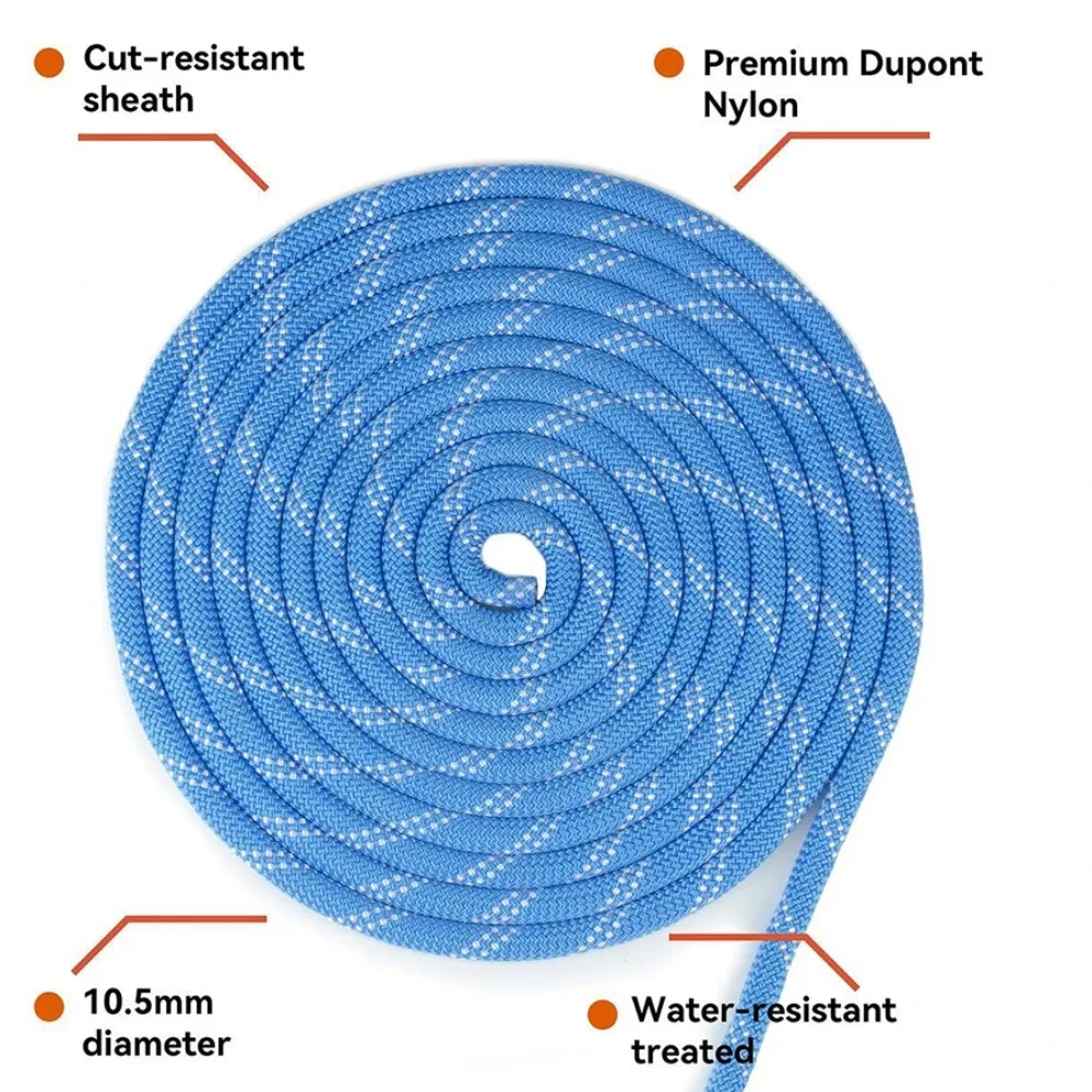 10 mm Kletterseil, 10 m statis – Rope Climbing Static Bewertung und Preis