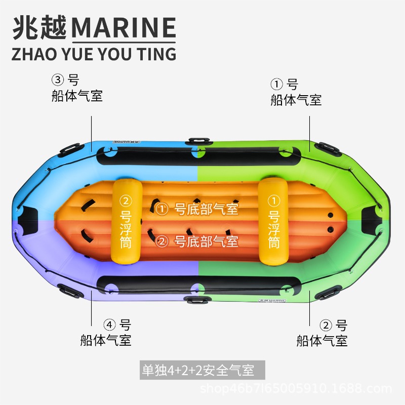 Rafting-Bootrennen PVC Selbste – Outdoor Adventure Races Bewertung und Preis
