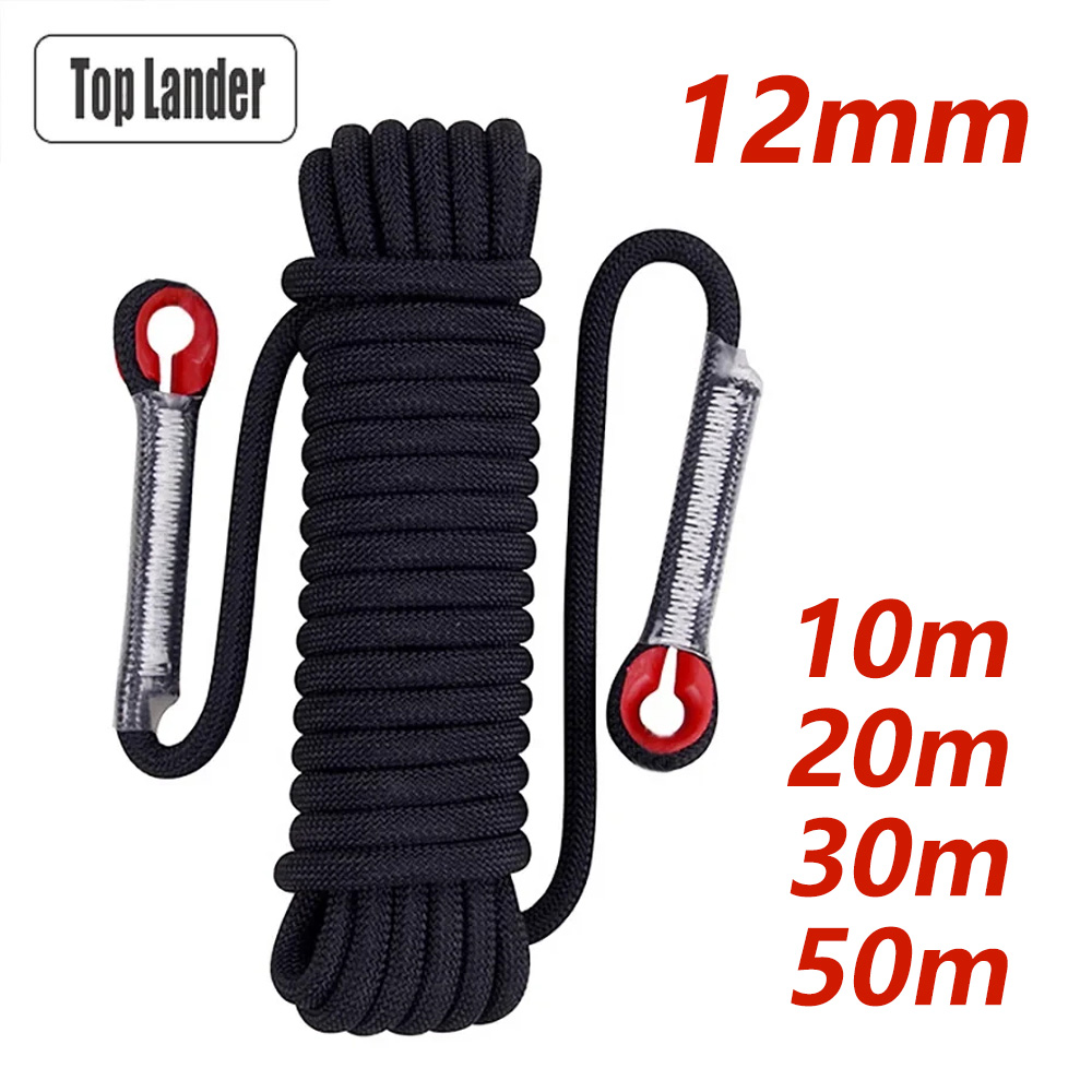 12mm Sicherheit Leben Seil Kle – Rope Climbing Static Bewertung und Preis